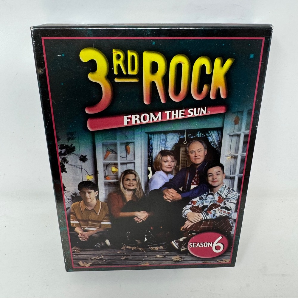 3rd Rock From The Sun Season 6 DVD Final Season 20 Uncut Episodes John Lithgow